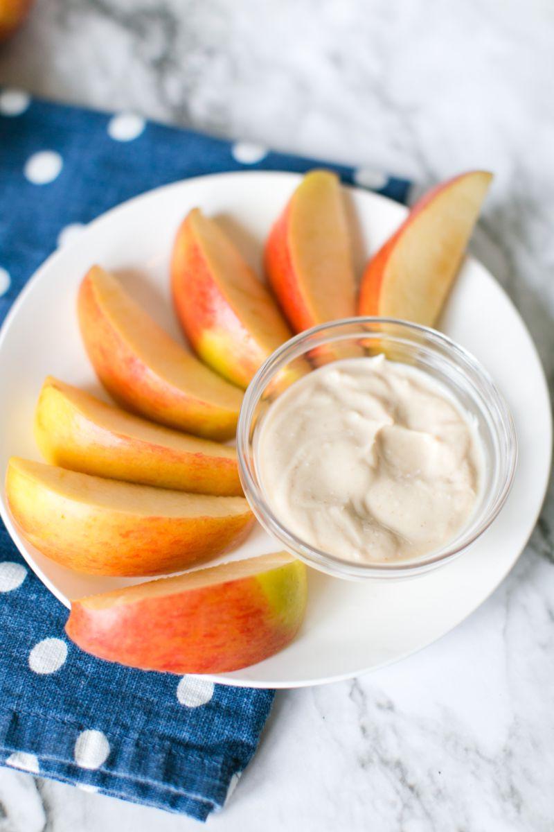 Peanut Butter Whip with Apples